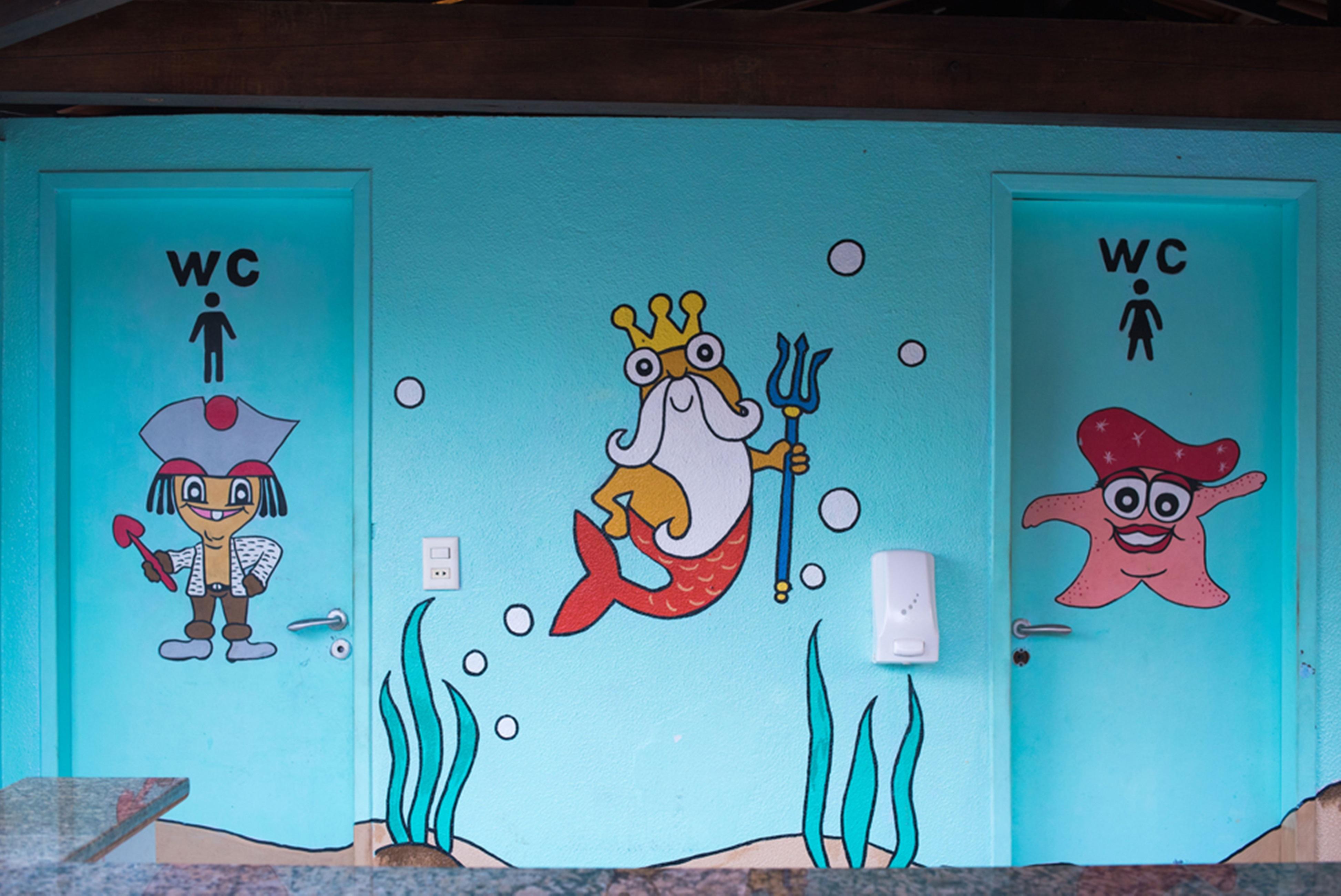 Vila Galé Eco Resort do Cabo - All Inclusive Cabo de Santo Agostinho Exteriér fotografie The doors of the toilets at the resort